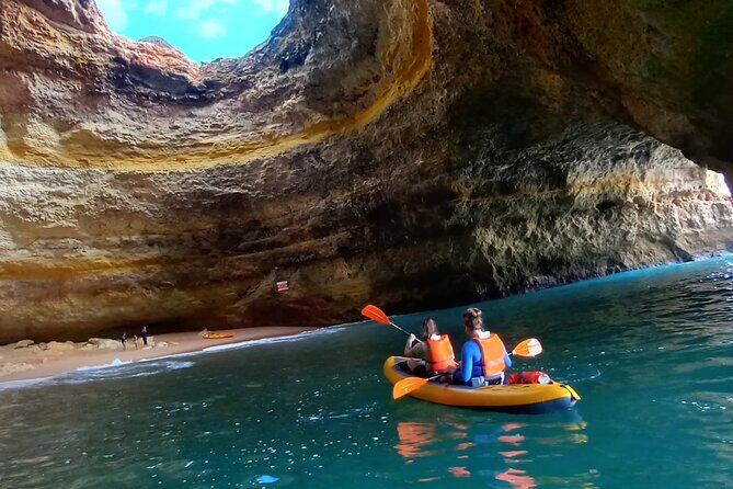 2-Hour Kayak through the Sea Caves of Benagil - Benagil Beach launch: what this 2-hour paddle really feels like