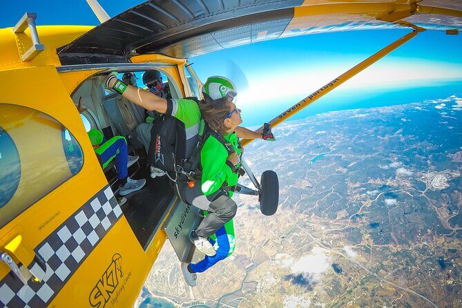 Algarve Tandem Skydive 10.000ft - What Happens After: Views, Tandem Certificate, and Done at the Same Spot