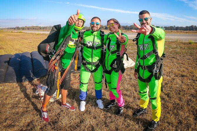 Algarve Tandem Skydive 15.000ft - Landing and the souvenir certificate you’ll actually care about