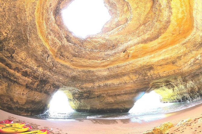 Benagil Cave - Sunrise or Sunset Kayak Tour (Small groups) - Carvalho Beach: a breather between big views