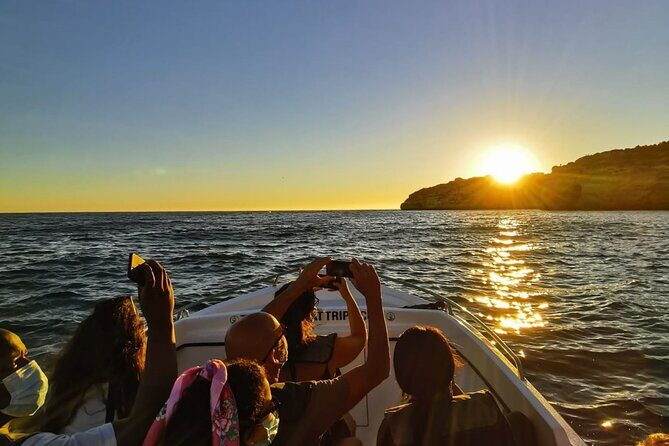 Benagil Caves at Sunrise or Sunset - Private Boat Tour - Coastal refuge history: rustic beaches used by small fishing boats