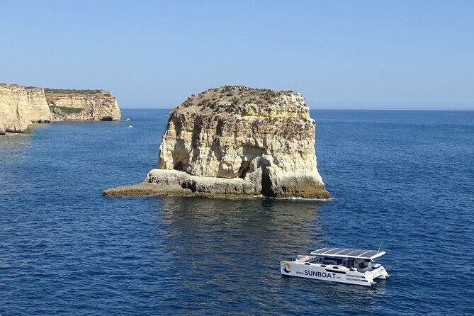 Benagil Caves & Coast from Portimão on an Eco-Friendly Catamaran - Cave country: Farol de Alfanzina and Algar de Benagil
