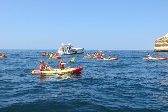 Benagil Kayak Tour On Board a Fantastic Catamaran - Swimming and Photo Moments: The Fun Finish After Paddling