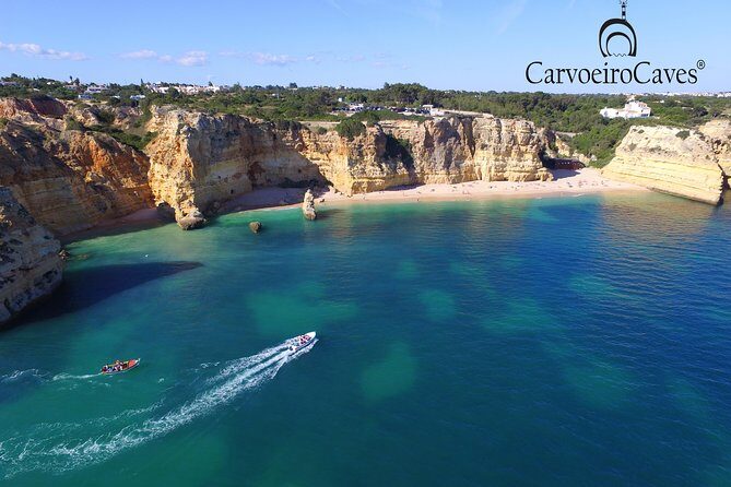 Benagil Long Boat tour (From Carvoeiro to Praia da Marinha) - Praia da Marinha: arches, pinnacles, and the part most people remember