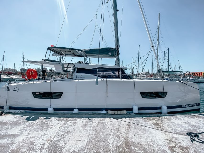 Boat in Algarve - Luxury Catamaran - Portimão - Praia da Marinha and Carvoeiro: Why These Cliffs Are Better From the Water