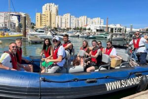 Boat trip along the Golden Coast and Benagil Caves - Getting started in Portimão: Rocha Beach to the marina loop