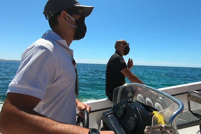 Boat Trip to the Benagil Caves from Armação de Pêra - The “wild coast” stops: Tremoços, Nossa Senhora da Rocha, and Barranco