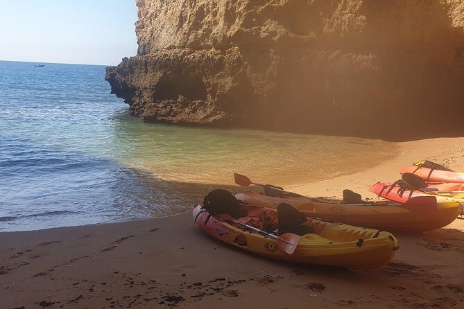 Explore Algarve Caves & Wild Beaches Kayak Tour - The Meeting Point: Moments WaterSports by Praia de Armação de Pêra