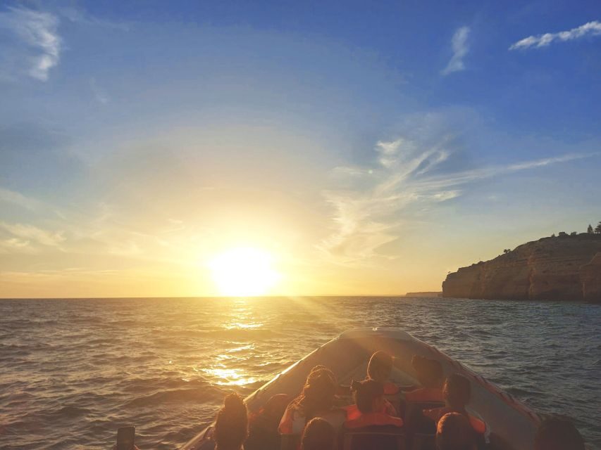 From Portimão: Benagil Sea Caves Boat Tour at Sunrise - Boarding the RIB: What the Ride Feels Like