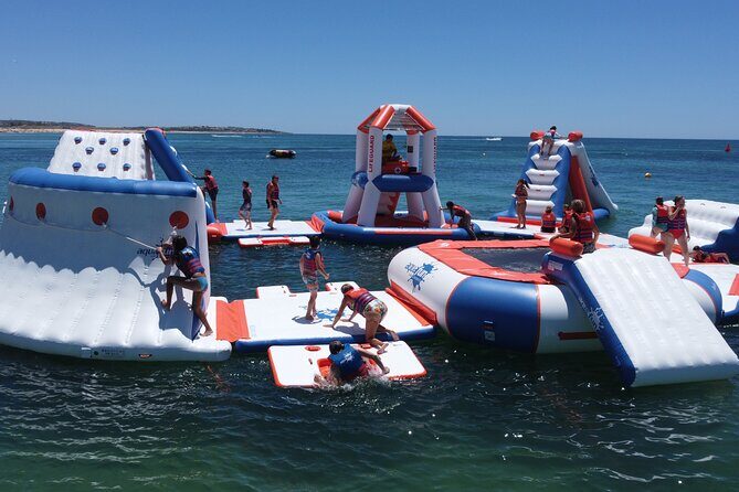 Inflatable Waterpark Entry Ticket at Armação de Pêra - Timing and Ticket Value: About 1 Hour of Pure Motion