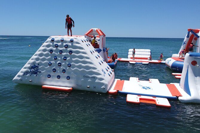 Inflatable Waterpark Entry Ticket at Armação de Pêra - Getting the Most Out of Your Hour on the Inflatable