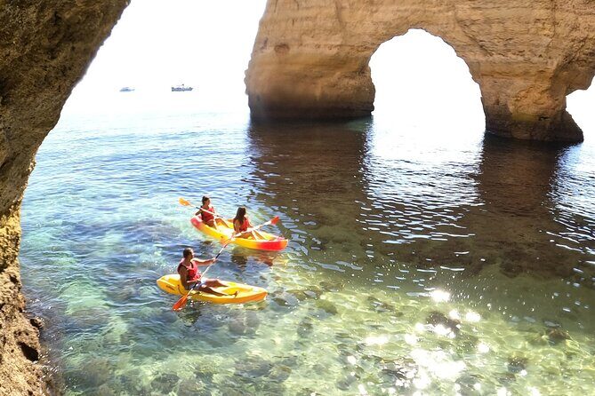 Kayak Tours to Benagil & Marine caves - From Benagil Beach - From Benagil Beach Out to the Caves: What the 90 Minutes Feels Like
