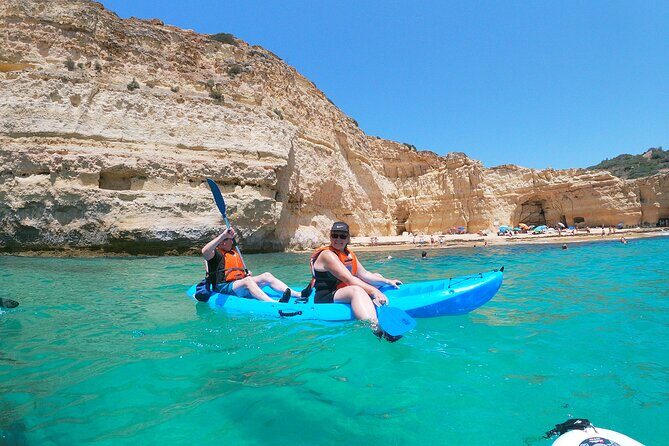 Kayaking Experience at Algarve Coastline Highlights Benagil caves - Meeting at Blue Xperiences in Carvoeiro (And Getting Sorted Fast)