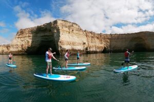 Kayaking to Benagil Cave, Small group guided by a local native - The Safety Setup: Life Jacket, Backrest Seats, and Knowing You Can Swim