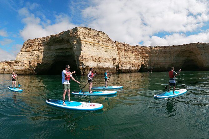 Kayaking to Benagil Cave, Small group guided by a local native - The Safety Setup: Life Jacket, Backrest Seats, and Knowing You Can Swim