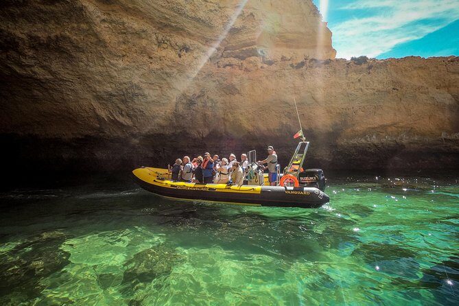 Magical Benagil Cave Cruise - Stop 2: Praia da Marinha for cliff views and a reset