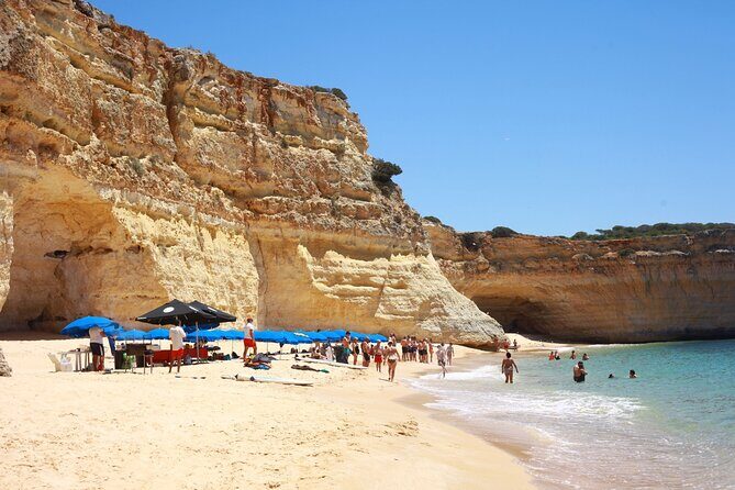 Ophelia Catamaran Cruises + Beach BBQ - A 6-Hour Benagil Caves and Beach BBQ Day from Portimão
