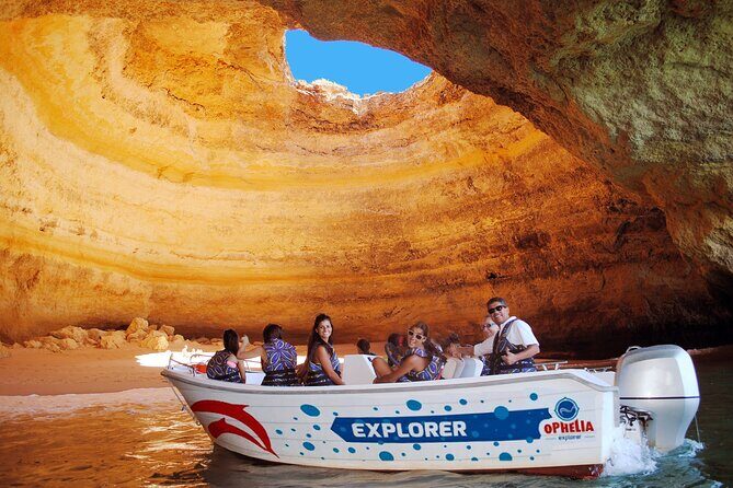 Ophelia Catamaran Cruises + Beach BBQ - Algar de Benagil: Why They Use Small Boats for the Best Views