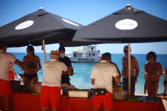 Ophelia Catamaran Cruises + Beach BBQ - On-Board Wi‑Fi, Restrooms, and the Bar Setup