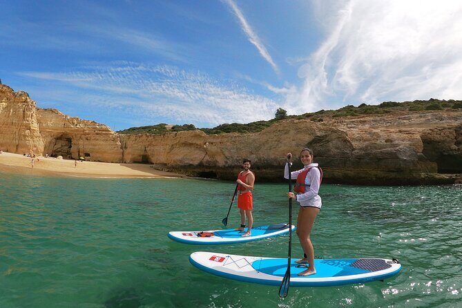 Paddleboarding adventure at Benagil caves - SUP effort level: when it’s fun, and when you should choose kayak