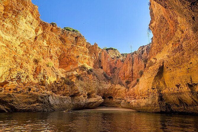 Portimão: Benagil Full Caves + Meal @ Allgarbe, a Local Gem - Gruta do Paraiso, Carvoeiro, and the “ocher rock maze” look