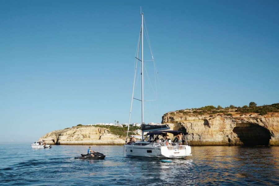 Portimao: Full Day Luxury Sail-Yacht Cruise - Luxury sailing day from Marina de Portimão