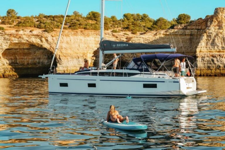 Portimao: Full Day Luxury Sail-Yacht Cruise - How the 7 hours on the water is paced