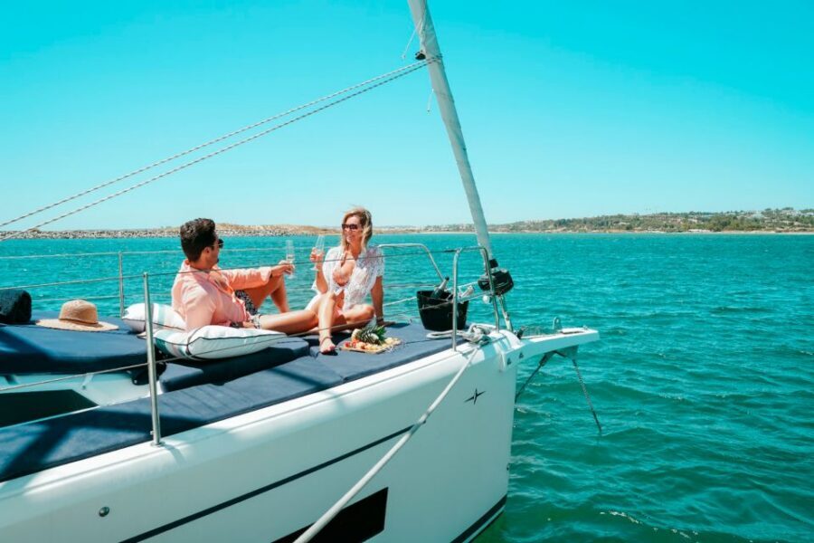 Portimao: Half-Day Sailing Yacht Cruise to the Benagil Caves - First Impressions: Portimão Marina, a Friendly Crew, and a Boat That Feels Ready
