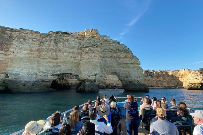Portimão:Embark on Nature•Benagil and Dolphins•Biologist on board - Dolphins and Whales: How the Marine Biologist Changes the Hunt
