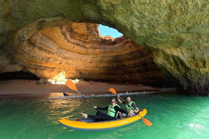 Private Kayak Experience In Benagil Cave with 4K Photos - The uncrowded route toward Algar de Benagil