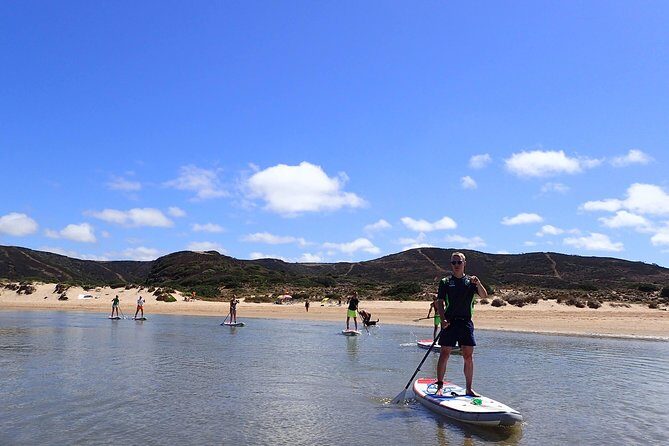 Stand Up Paddle Amoreira River Tour – Aljezur Nature Experience - Stop at Praia da Amoreira: the easy start that sets the tone