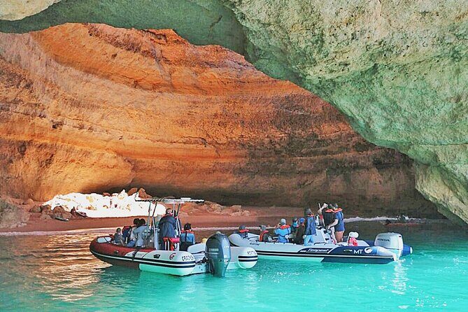 Sunrise Benagil Full Caves Tour - What to wear and bring for a RIB cave tour