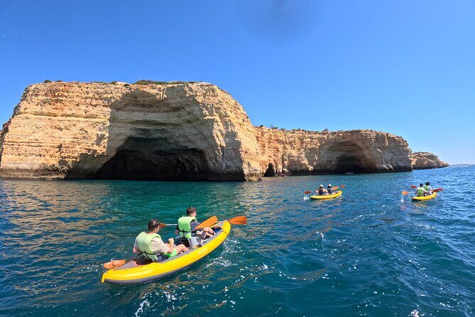 Sunrise Small Group Kayak Experience in BENAGIL Cave & 4K Photos - Benagil Cave sinkhole: guided insights and your own explore time