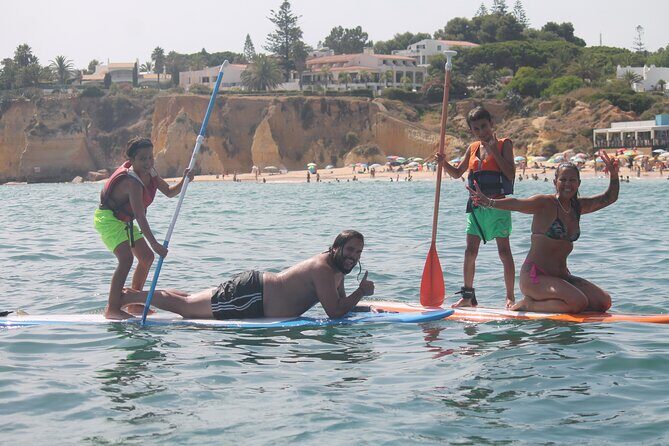 SUP - Stand Up Paddle Algarve Adventure - From the shallows to open water: how the learning flow works