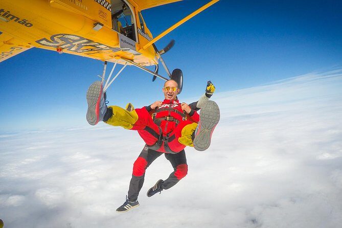 Tandem Skydiving — 30 min from Albufeira - The landing on a white-sand beach: the part people underestimate